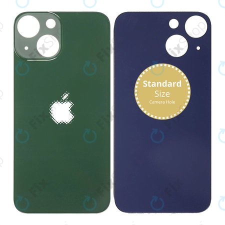 Apple iPhone 13 Mini - Sticlă Carcasă Spate (Green)