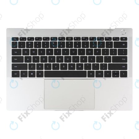 Huawei Matebook X Pro Mach-W19 - Topcase + Tastatură US + Touchpad + Senzor Ampentruntă (Space Gray)