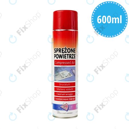 Micro Chip Electronic - Aer comprimat pentru curățarea electronici - 600ml