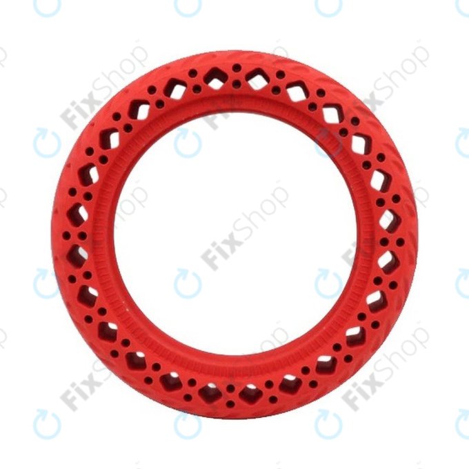 Xiaomi Mi Electric Scooter 1S, 2 M365, Essential, Pro, Pro 2 - Anvelopă Durabilă Completă Tubeless (Tip 2) (Red)