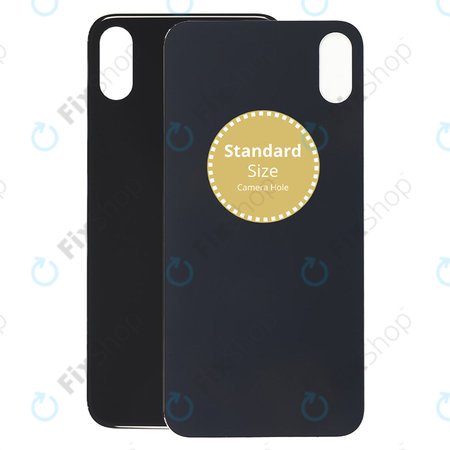 Apple iPhone XS Max - Sticlă Carcasă Spate (Space Gray)