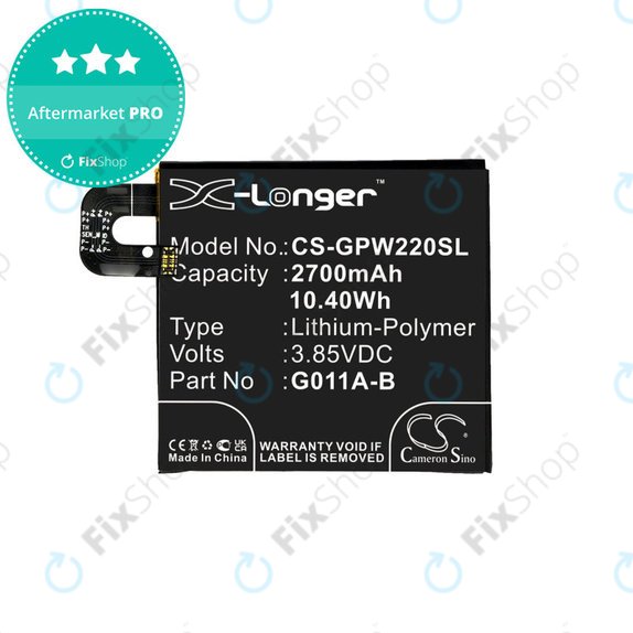 Google Pixel 2 G011A - Baterie G011A-B 2700mAh HQ