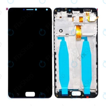 Asus Zenfone 4 Max ZC554KL (X00ID) - Ecran LCD + Sticlă Tactilă + Ramă (Negru) Genuine Service Pack