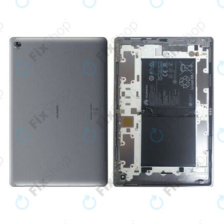 Huawei MediaPad M5 Lite 10.1 - Carcasă Baterie + Baterie (Space Gray) - 02352DUL Genuine Service Pack