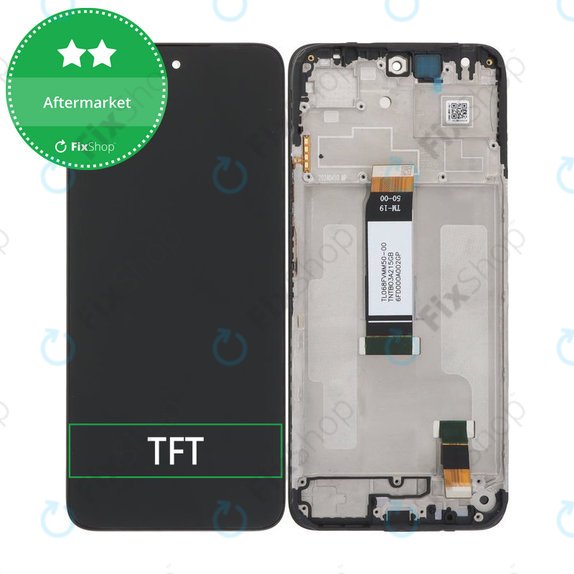Xiaomi Redmi 13 24049RN28L - Ecran LCD + Sticlă Tactilă + Ramă (Black) TFT