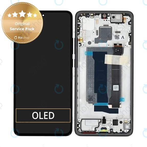 Xiaomi Poco X7 Pro 2412DPC0AG - Ecran LCD + Sticlă Tactilă + Ramă (Black) - 56000300O1000 Genuine Service Pack
