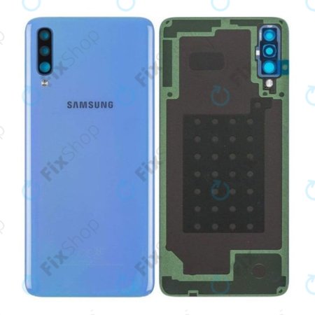 Samsung Galaxy A70 A705F - Carcasă Baterie (Blue) - GH82-19796C Genuine Service Pack