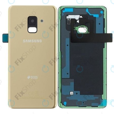 Samsung Galaxy A8 A530F (2018) - Carcasă Baterie (Auriu) - GH82-15557C Genuine Service Pack