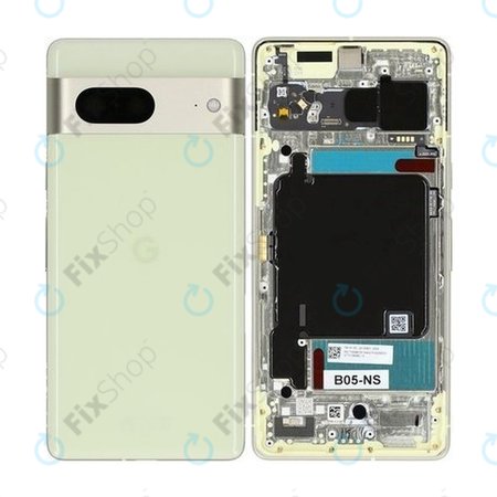 Google Pixel 7 GVU6C GQML3 - Carcasă Spate (Lemongrass) - G949-00331-01 Genuine Service Pack