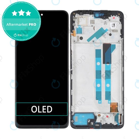 Xiaomi Redmi Note 11 Pro 4G, 5G, Poco X4 Pro 5G - Ecran LCD + Sticlă Tactilă + Ramă (Graphite Grey) OLED