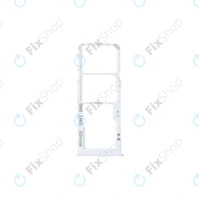 Samsung Galaxy A30s A307F - SIM + Slot SD (Prism Crush White) - GH98-44769D Genuine Service Pack