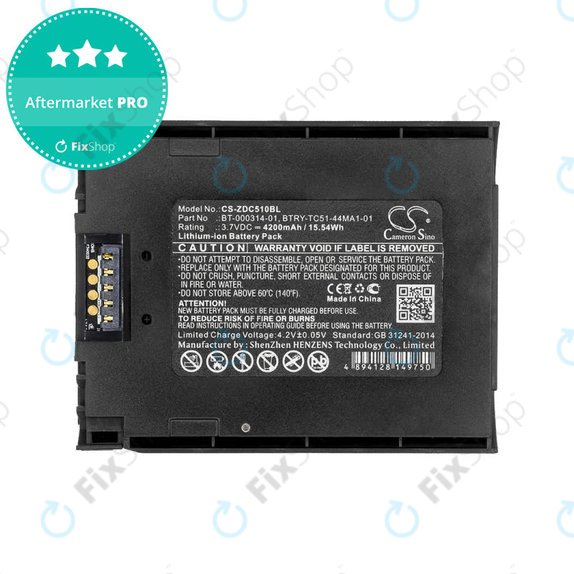 Baterie pentru Zebra Tc51, Tc52, Tc56, Tc57, 4200mAh, Li-Ion, 3.7V, BT-000314-01, HQ