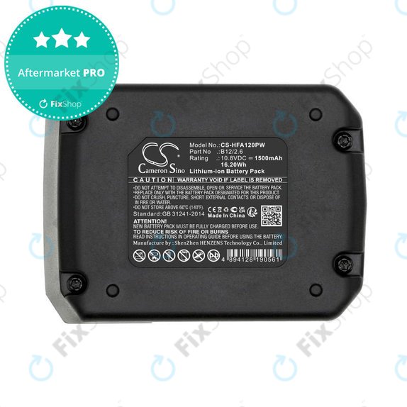 Baterie pentru Hilti PR 2-HS A12, 1500mAh, Li-Ion, 10.8V, B12/2.6, B12/4.0, 2077977, HQ