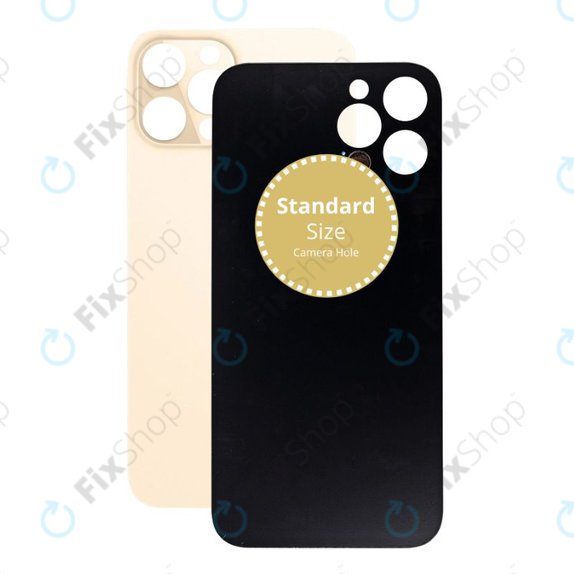 Apple iPhone 12 Pro - Sticlă Carcasă Spate (Gold)