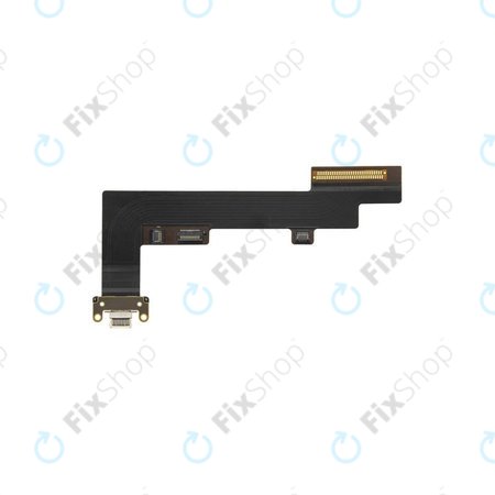 Apple iPad Air (5th Gen 2022) - Conector de Încărcare + Cablu Flex - 4G Version (Black)