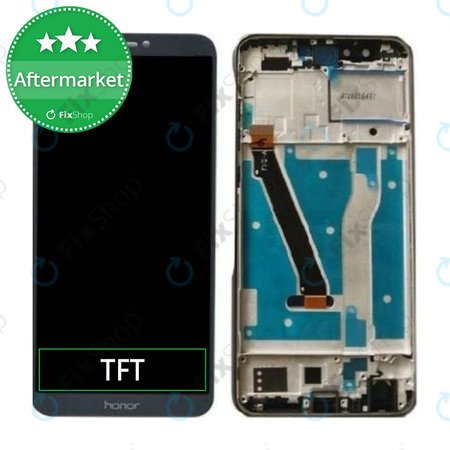 Huawei Honor 9 Lite - Ecran LCD + Sticlă Tactilă + Ramă (Glacier Grey) TFT