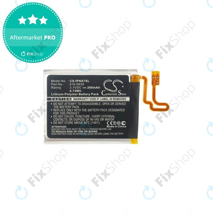 Apple iPod Nano (7th Gen) - Baterie 616-0639 200mAh HQ