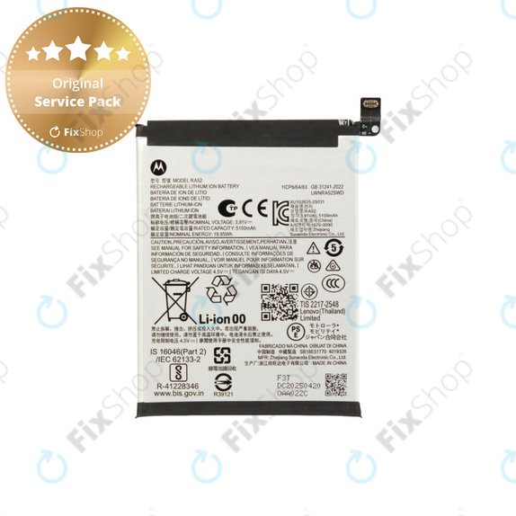 Baterie pentru Motorola Moto G86 5G, RA52, Li-Ion, SB18E51770, Genuine Service Pack